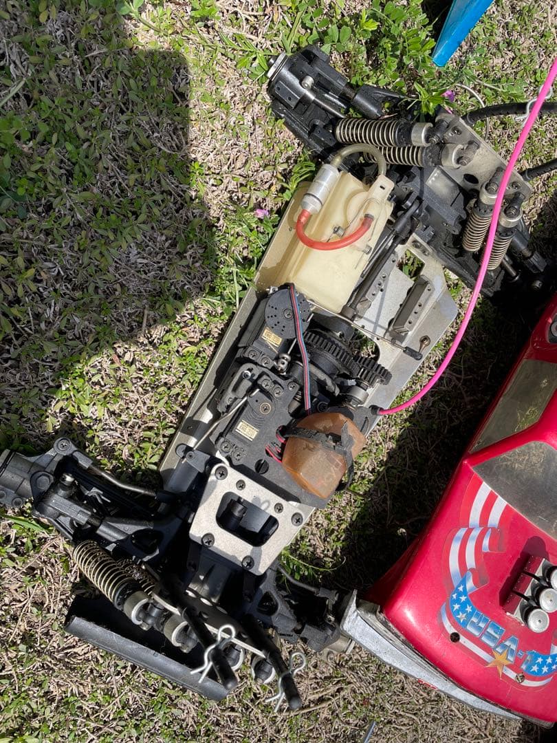 【中古品】京商　エンジンラカーセット