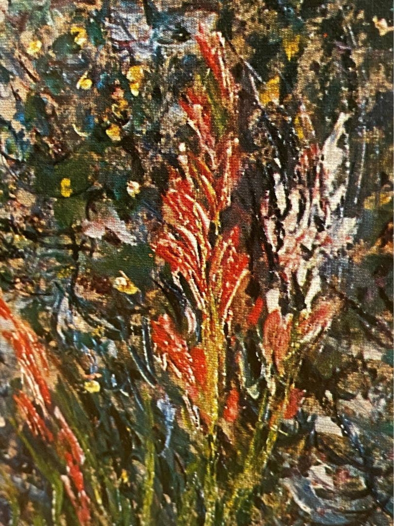 クロード・モネ ヴェトゥイユに咲く花 額縁 アート インテリア