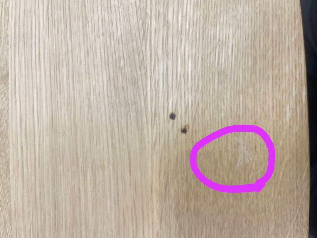 日進　サイドテーブル　ナチュラルオーク