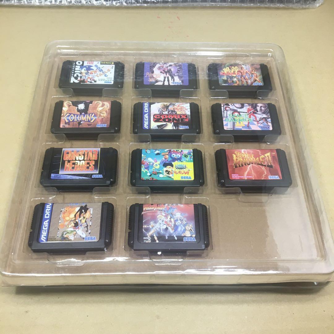 メガドライブミニDXパックセガタイトルミニカードリッジ額装セット