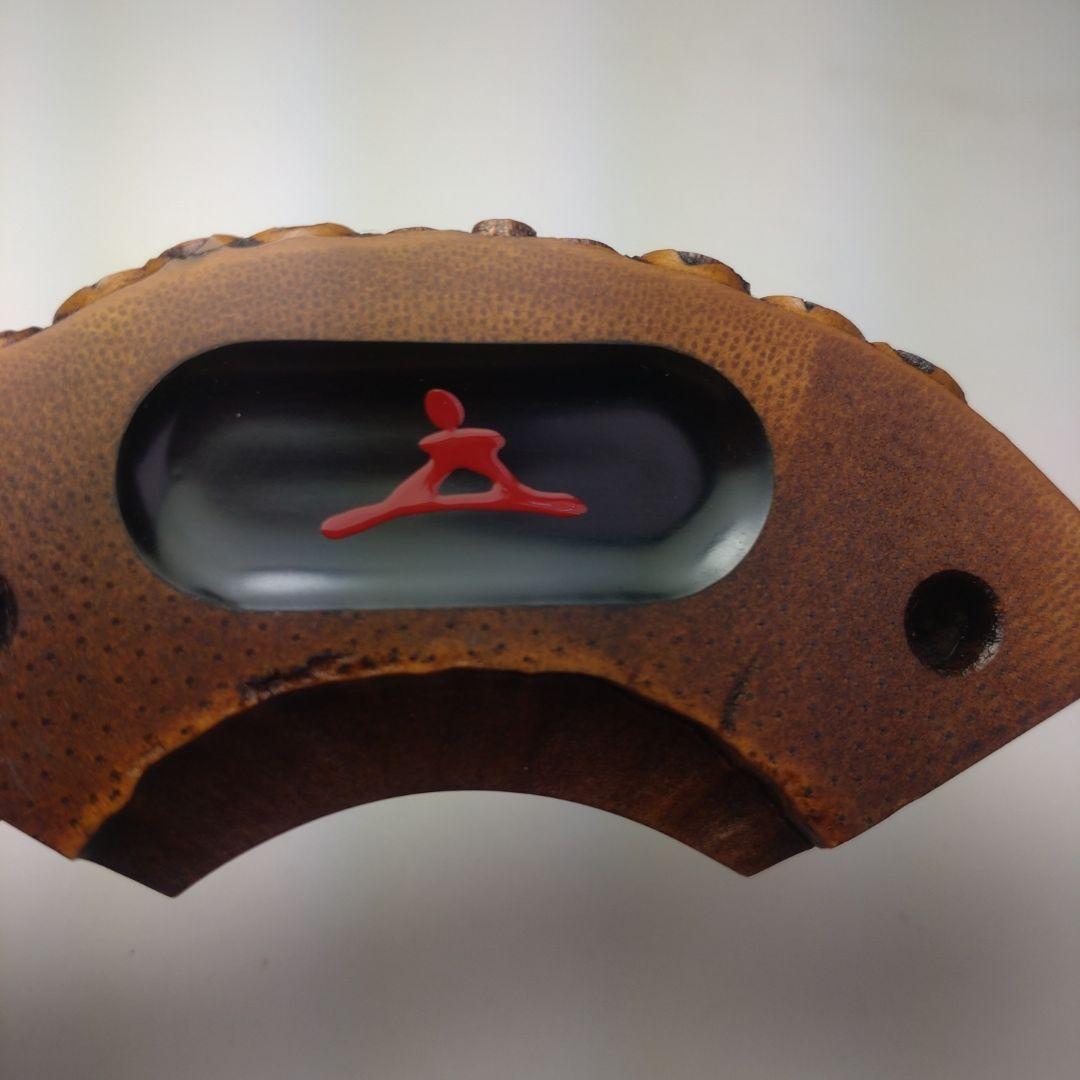 イ120 香合『海野宗泰作』『竹根蒔絵扇面香合』『大徳寺　福本積應　極箱』茶道具