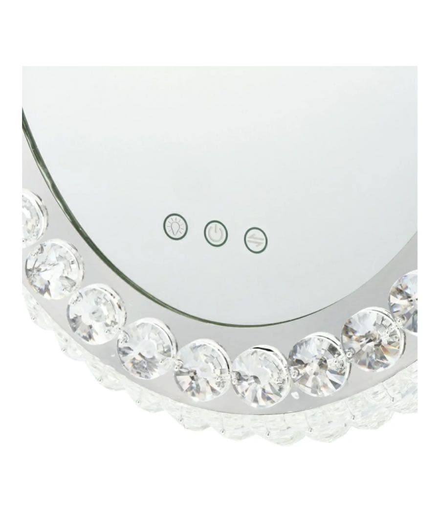 新品未使用 Francfranc フランフラン ブリエ ハリウッドミラーラウンド