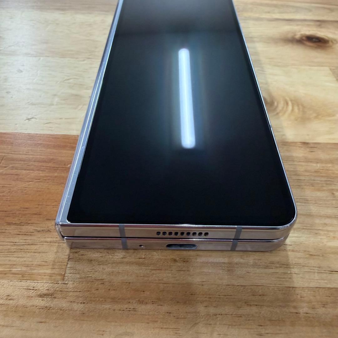 超美品 Galaxy fold5 512GB アイシーブルー韓国