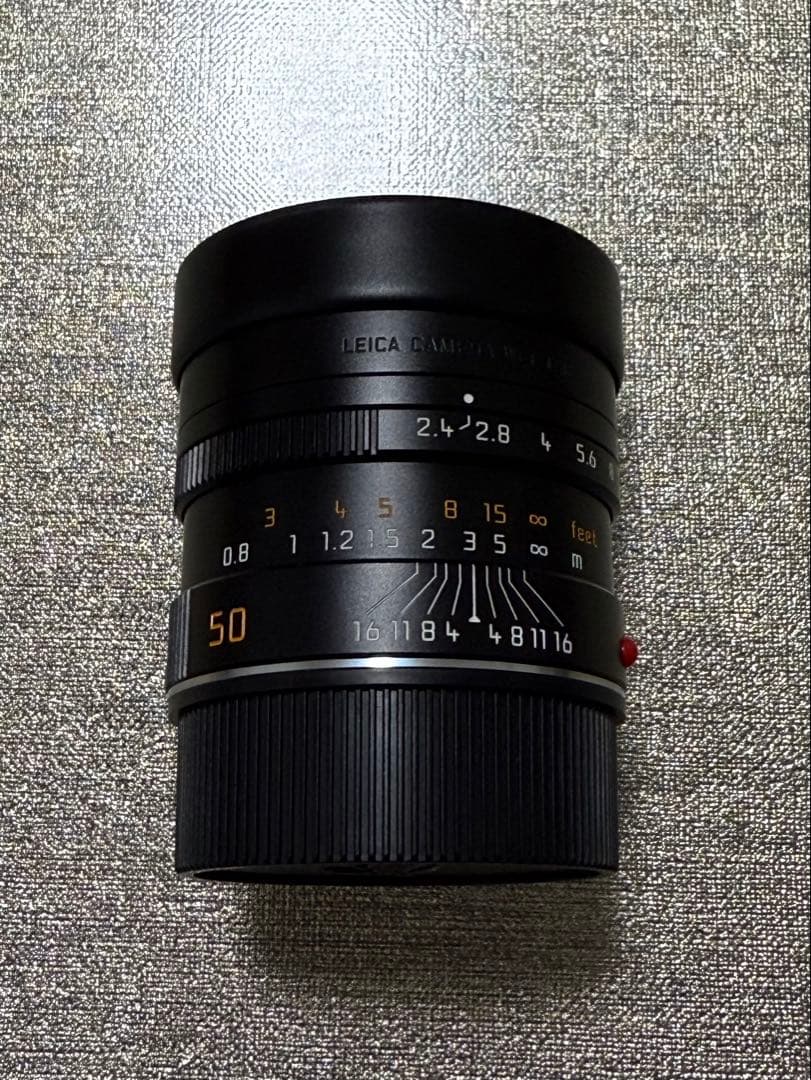 [美品]LEICA SUMMARIT M f2.4 50mm Mマウント