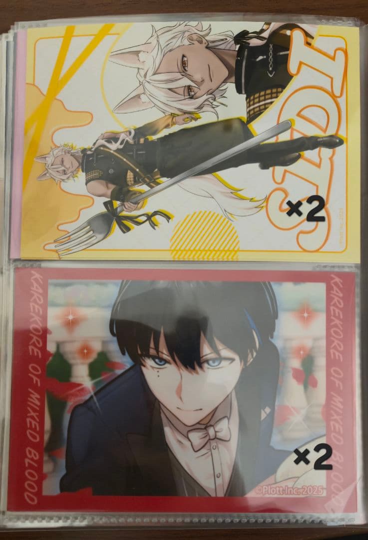 混血のカレコレ　ブロマイドまとめ売り