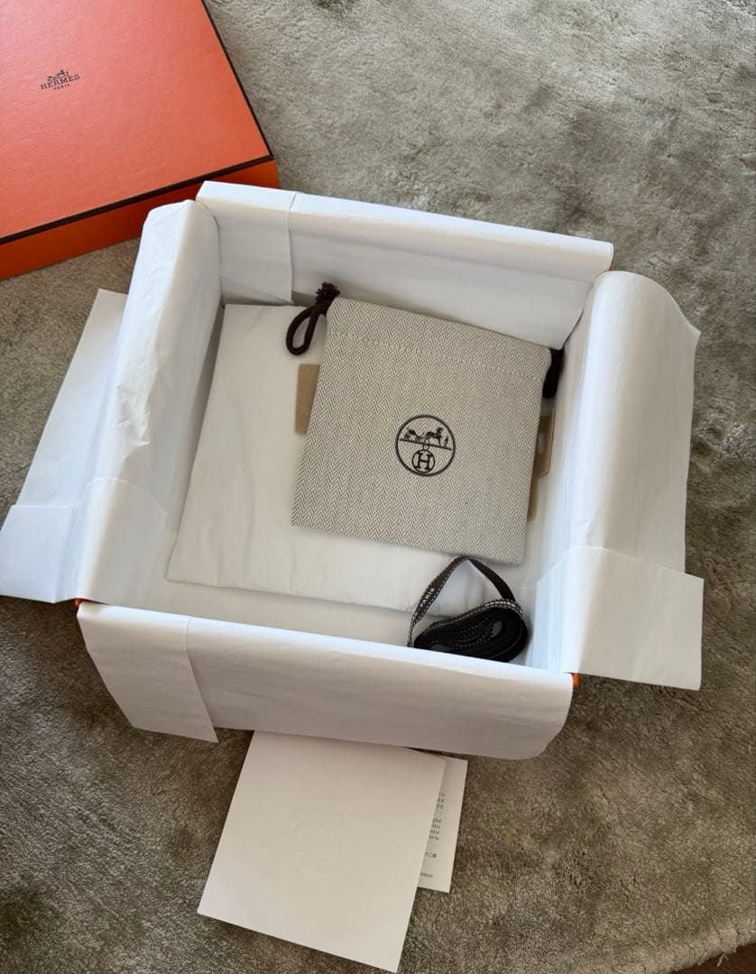 【ミニケリー】HERMES エルメス 空箱　付属品あり