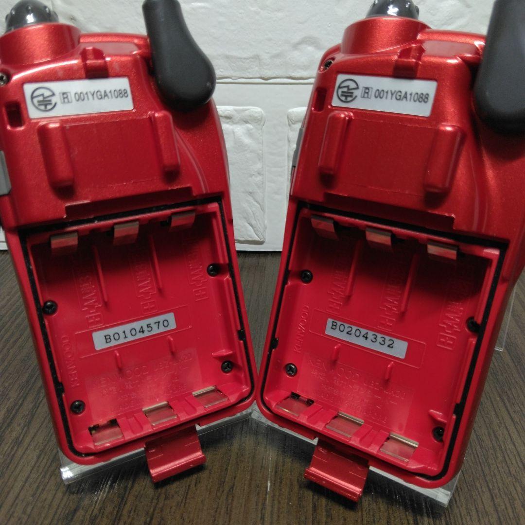 美品2台セット★KENWOOD UBZ-LK20 特定小電力トランシーバー