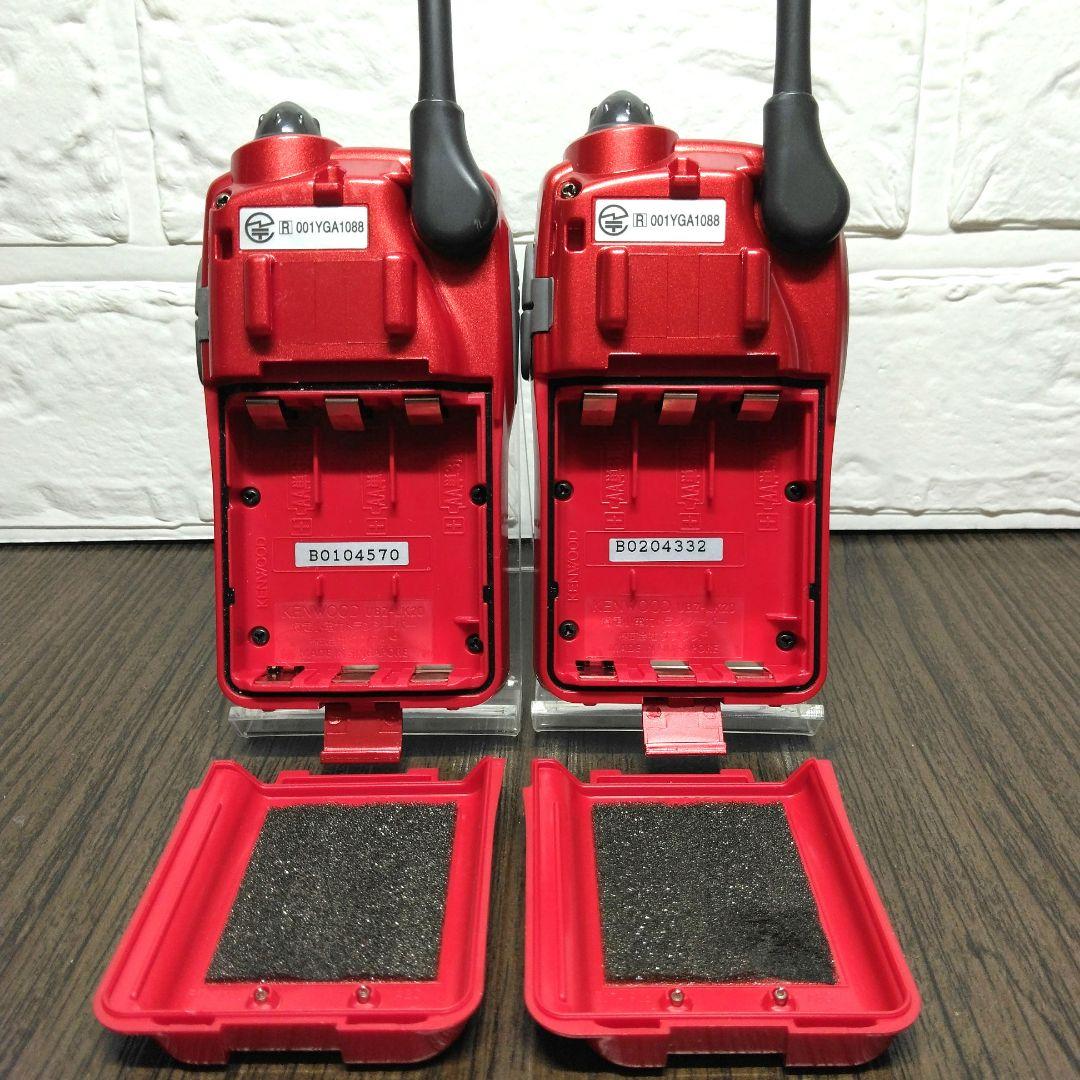 美品2台セット★KENWOOD UBZ-LK20 特定小電力トランシーバー