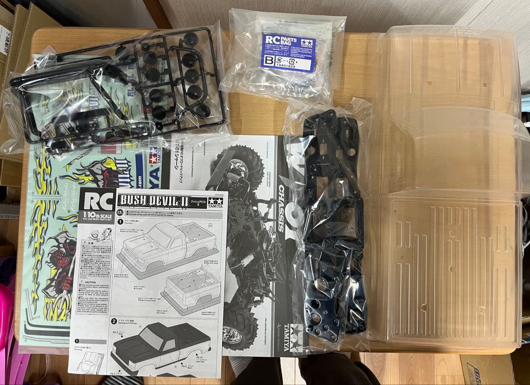 タミヤ　ブラックフットIII 1/10 ブッシュデビルⅡ 1/10