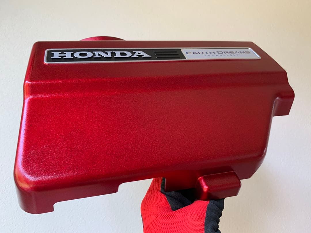 3倍赤いエンジンカバー【たく出品】