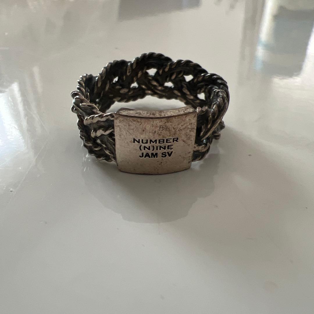 NUMBER (N)INE JAM 5V シルバーリング
