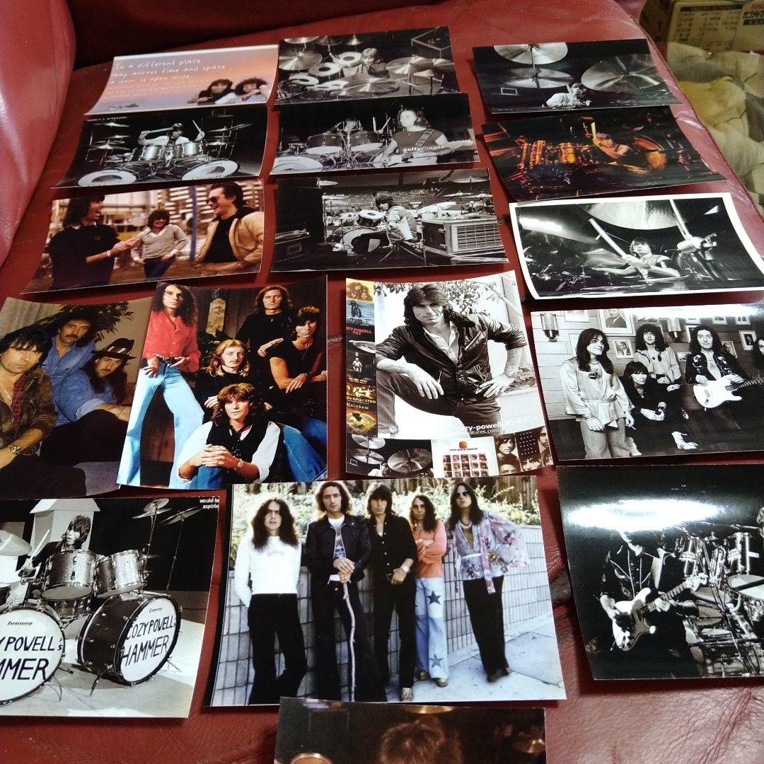 コージー・パウエル 生写真 17枚セット COZY POWELL レインボー