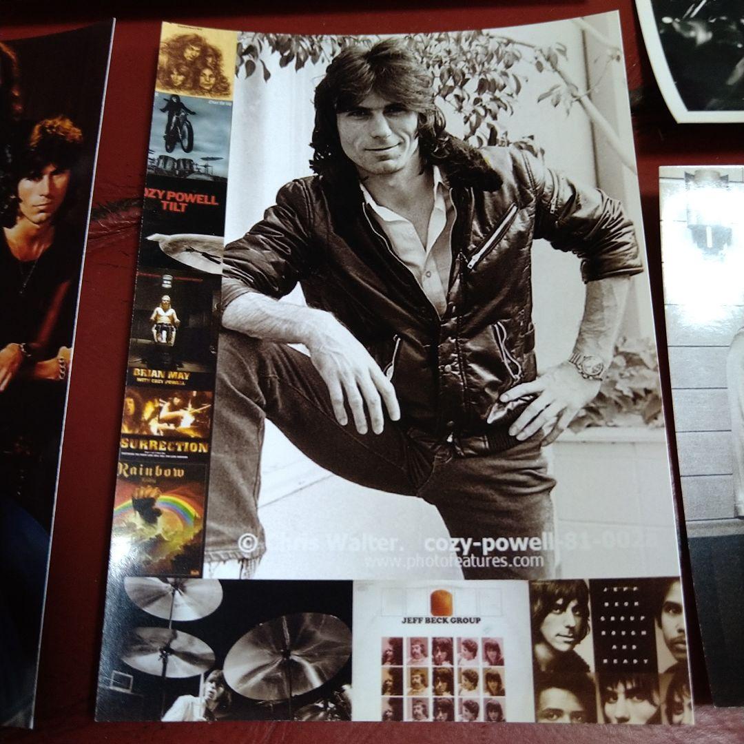 コージー・パウエル 生写真 17枚セット COZY POWELL レインボー