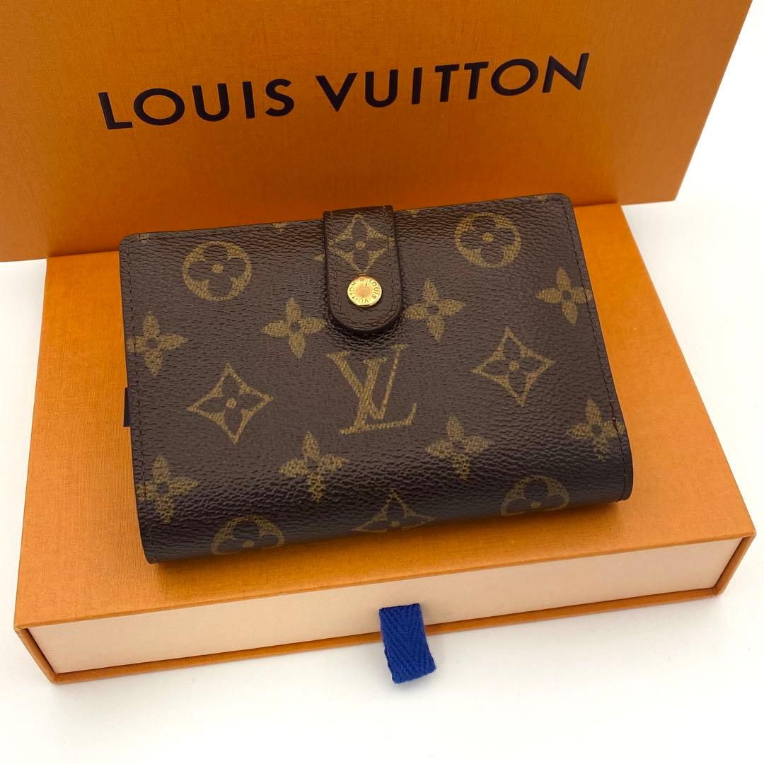 ルイヴィトン モノグラム ヴィエノワ がま口 折り財布