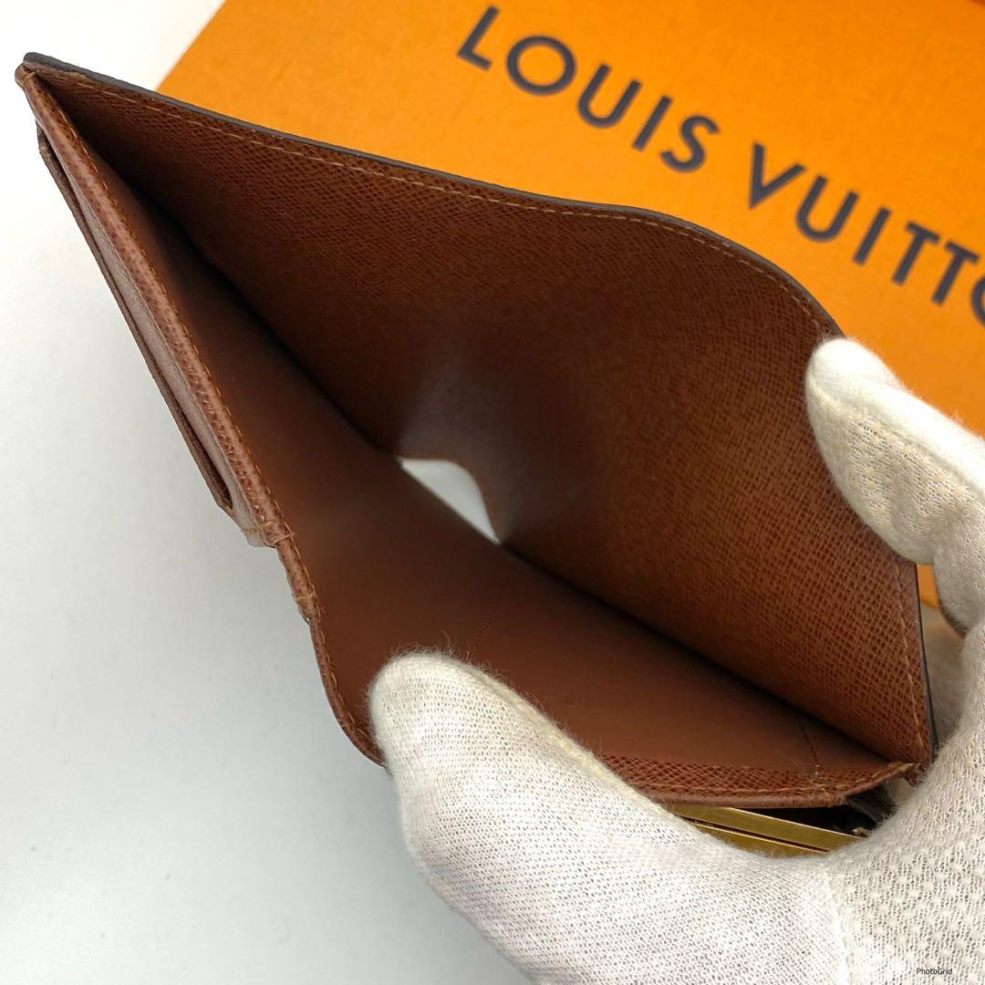 ルイヴィトン モノグラム ヴィエノワ がま口 折り財布