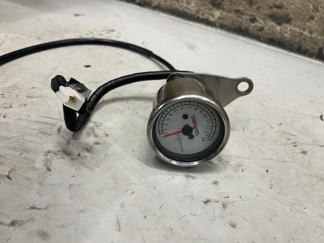 TAKEGAWA 機械式タコメーター　シャリー 、カブ、ダックス、モンキー