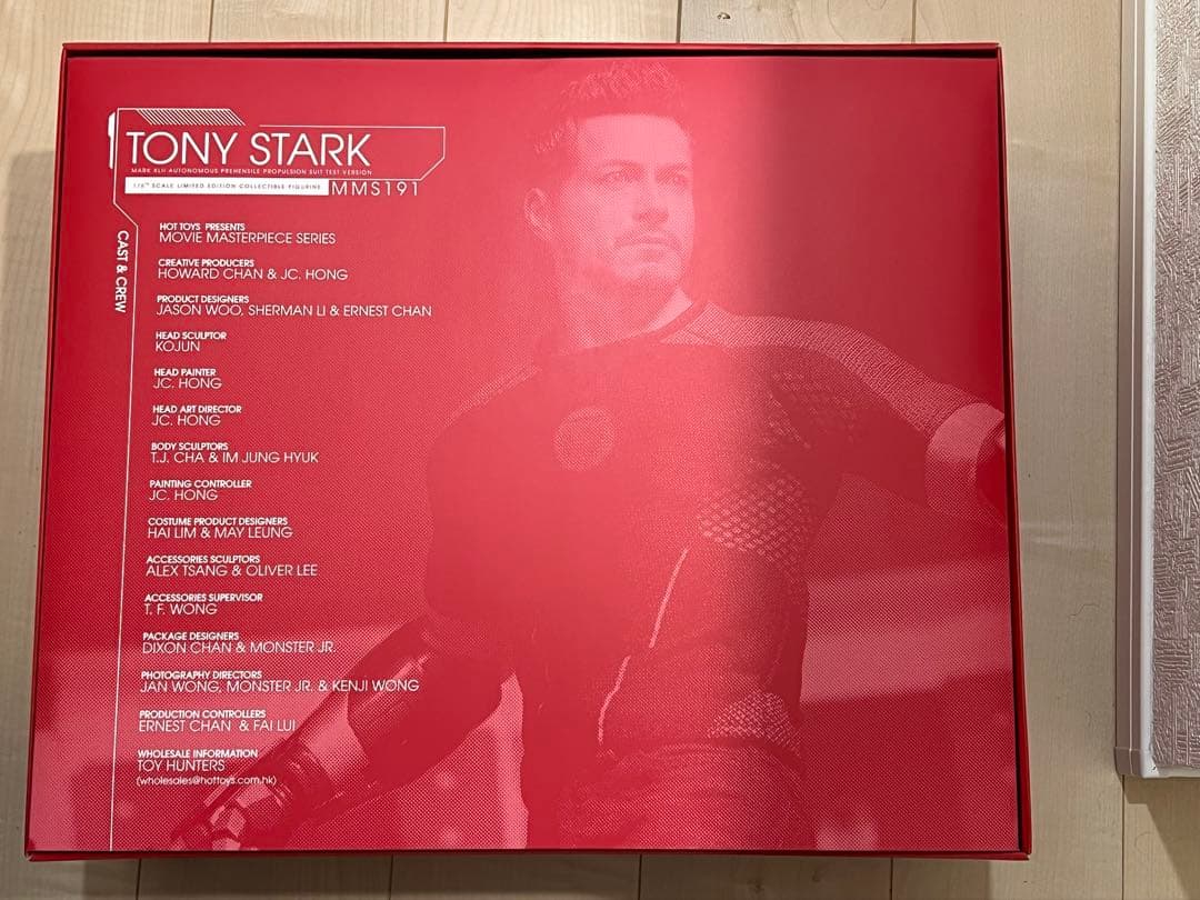 ホットトイズ トニー・スターク アイアンマン3