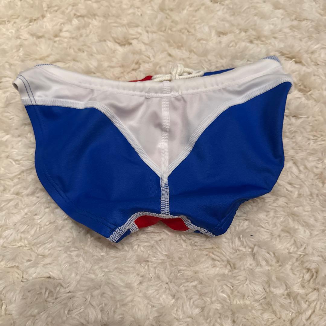 speedo SD73A51N 競泳水着 SS ブルーレッドホワイキネシスカット