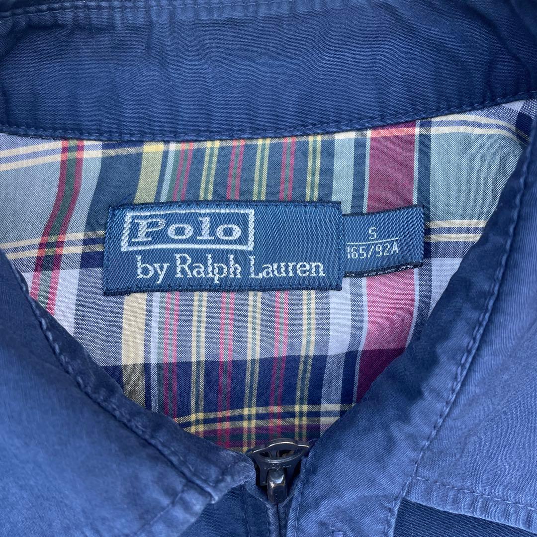90s Polo by Ralph Lauren ネイビー スウィングトップ