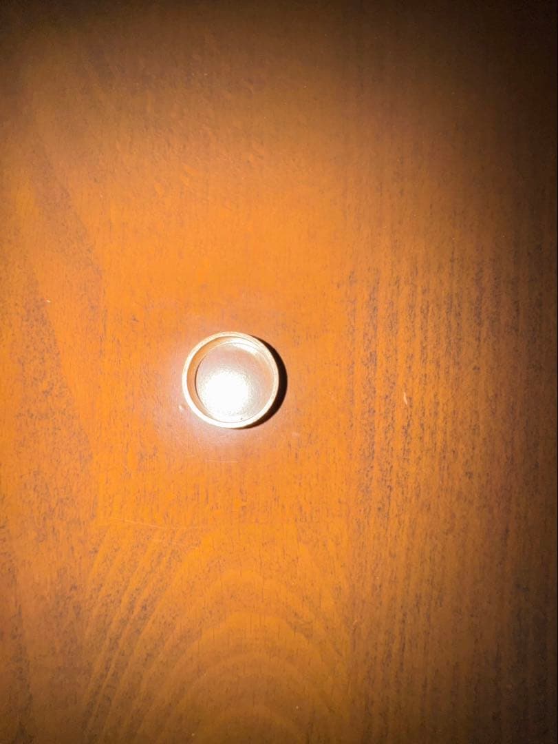 K18 平打ちリング