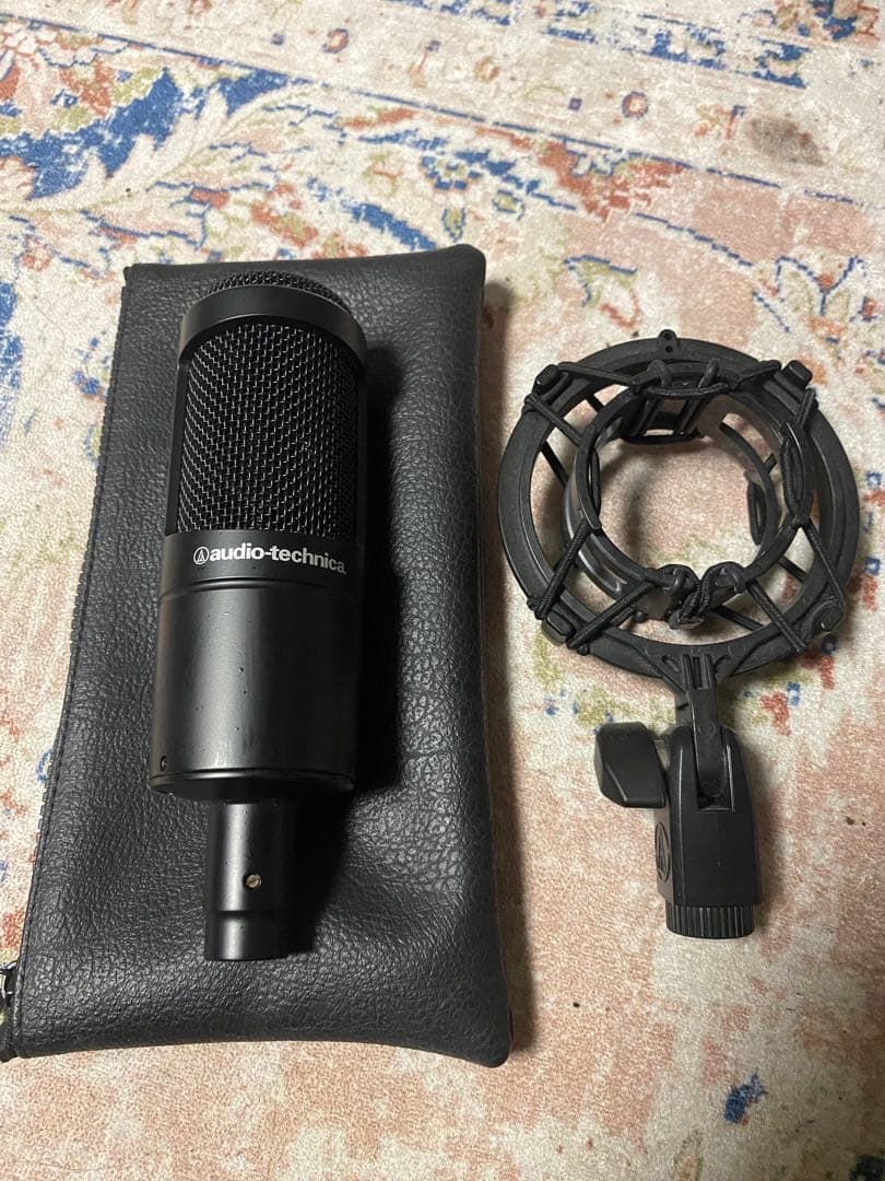audio-technica AT2035 ショックマウント・ケース付き