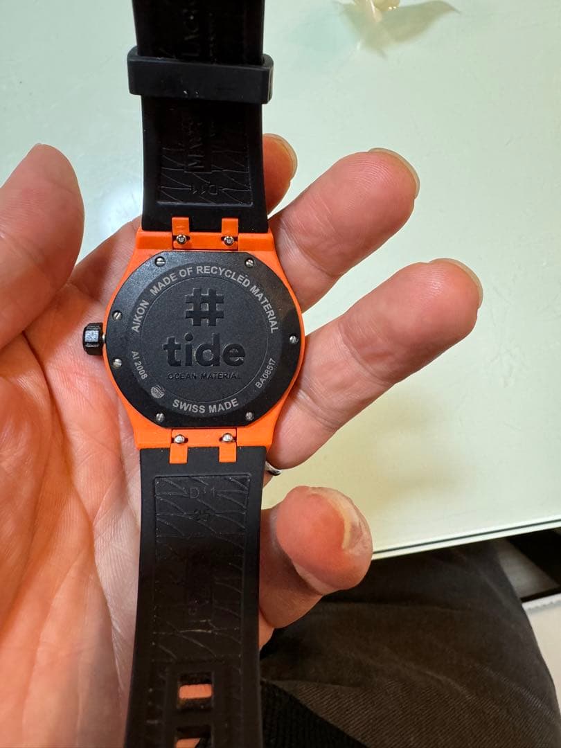 Y*N様 Maurice Lacroix アイコン　タイド　時計 オレンジ