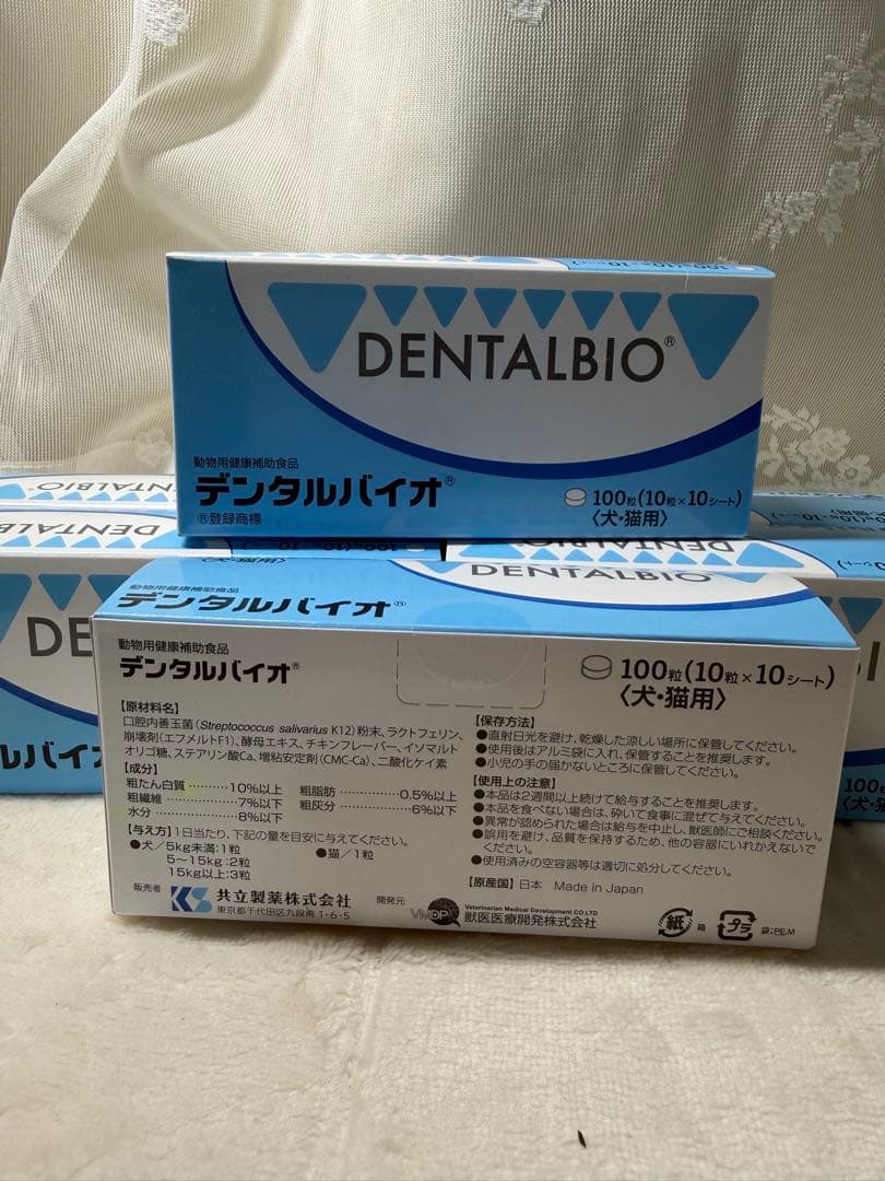 共立製薬 デンタルバイオ 10粒×10シート 6箱