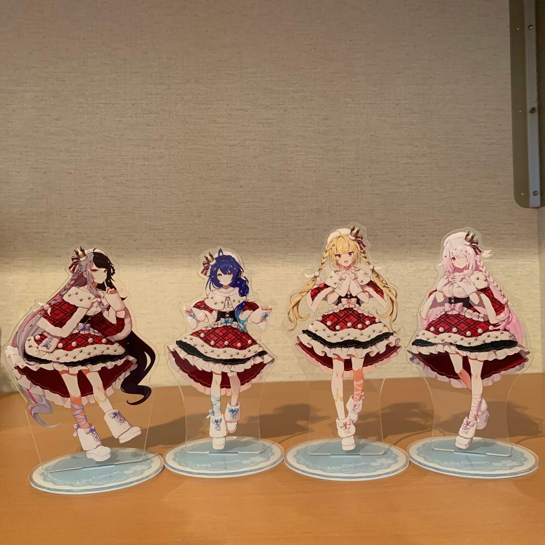 天宮こころ　夜見れな　鷹宮リオン　椎名唯香　Lily Crown アクスタ