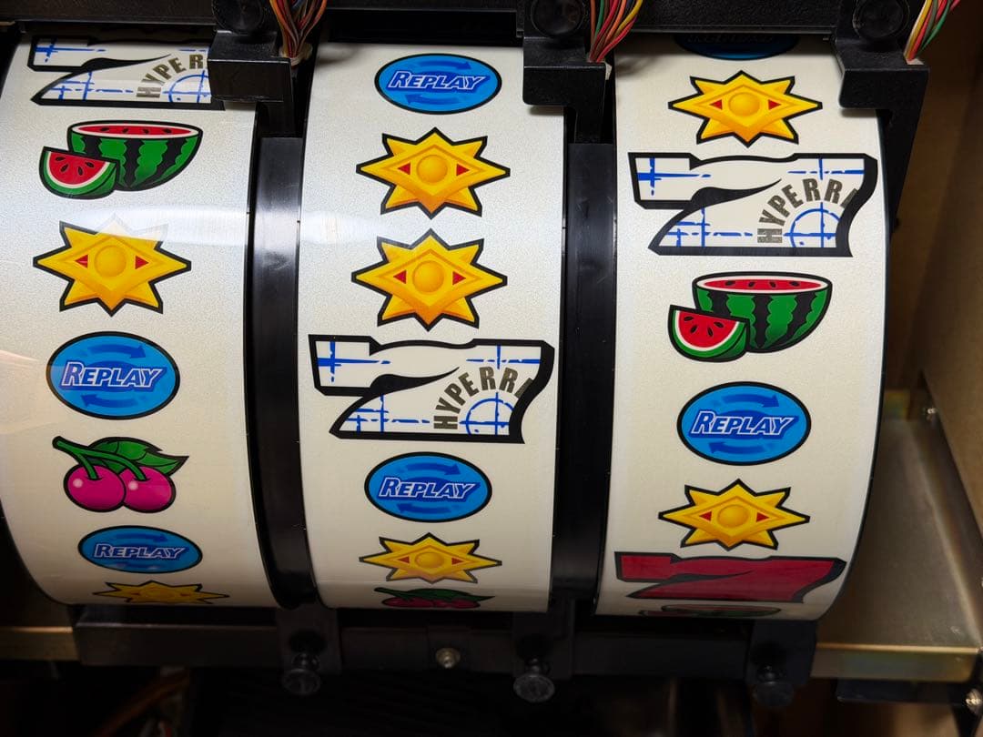 送料込み ハイパーリミックス3 不要機付き 実機 パチスロ 4号機 サミー