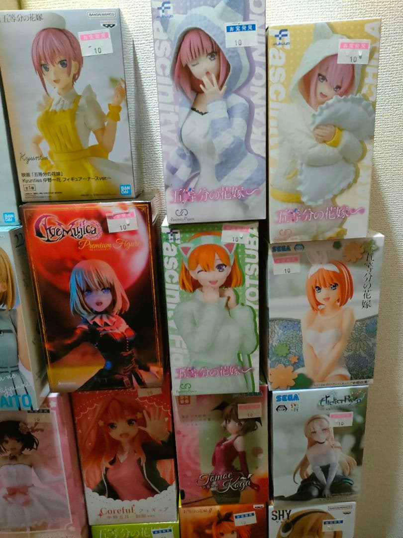 美少女フィギュア　45個　まとめ売り　纏め売り　プライズ　1番くじ