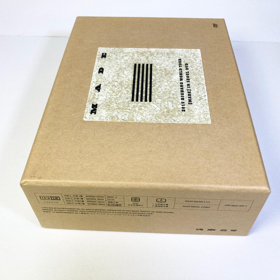 ミュージック 2015 BIGBANG WORLD TOUR[MADE] SEOUL DVD