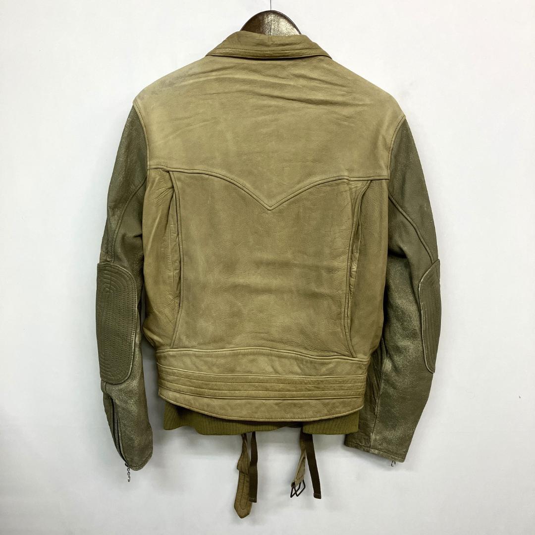 MODIFIED 鹿革ライダース ディアスキン レザージャケット ミハラヤスヒロ