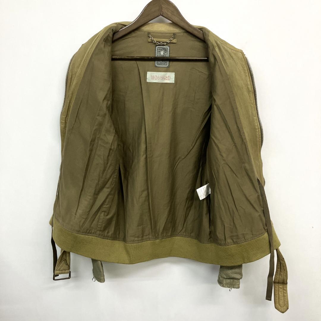 MODIFIED 鹿革ライダース ディアスキン レザージャケット ミハラヤスヒロ