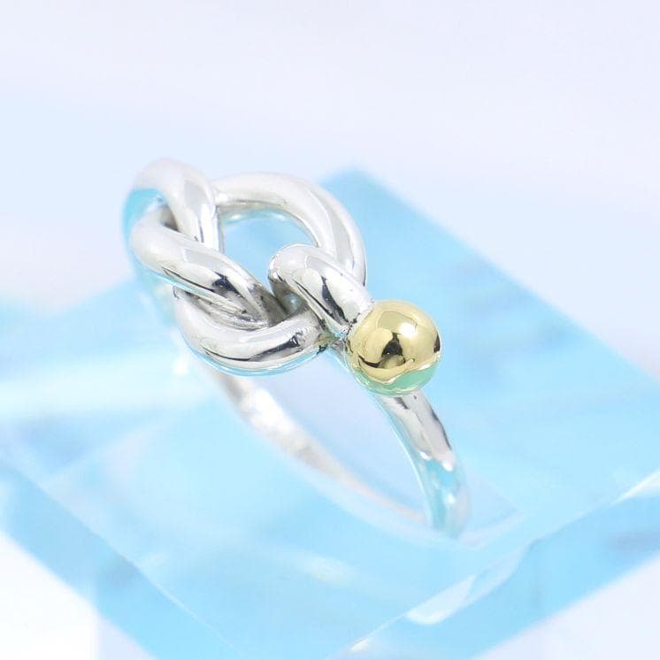 ティファニー　TIFFANY　11.5号　フック＆アイ リング　良品 1216