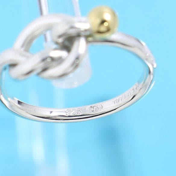 ティファニー　TIFFANY　11.5号　フック＆アイ リング　良品 1216