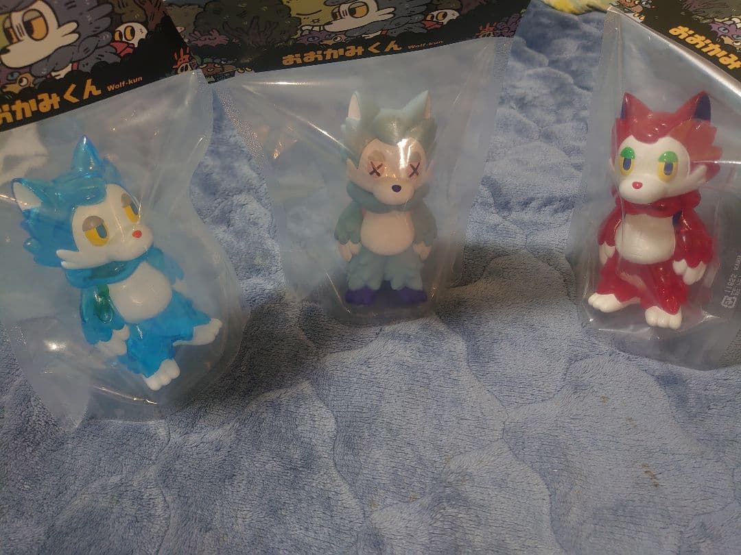 あらいきりこ kiriko_arai おおかみくん 三体セット