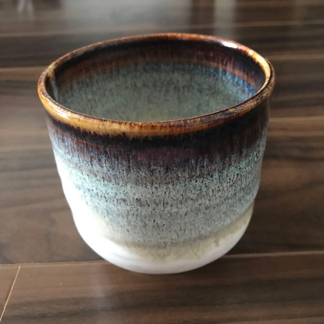 唐津焼 筒茶碗 紙箱