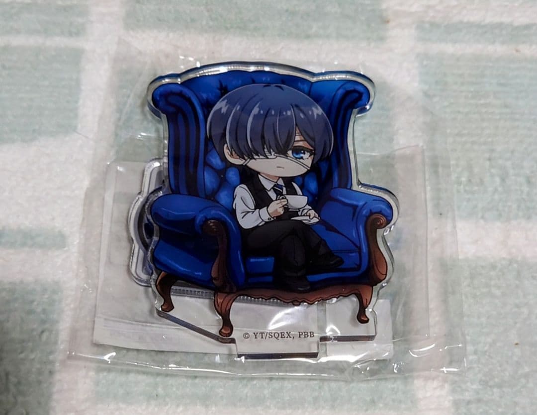 黒執事サンシャインプリンスホテル宿泊者限定アメニティ&カードキー&ミニアクスタ