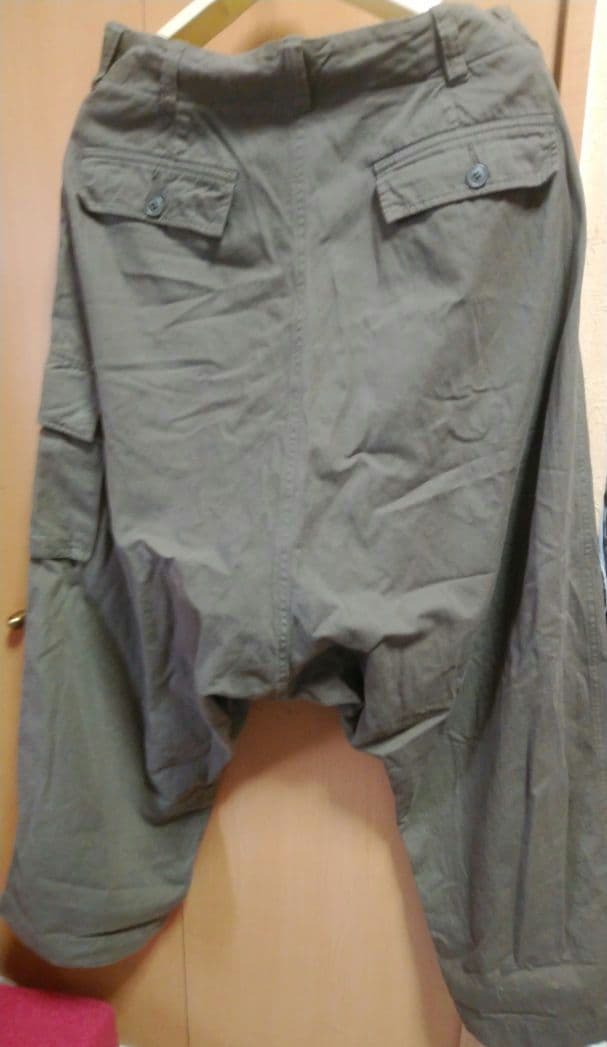 ヨウジヤマモトプールオム 極太ワイド サルエルパンツ