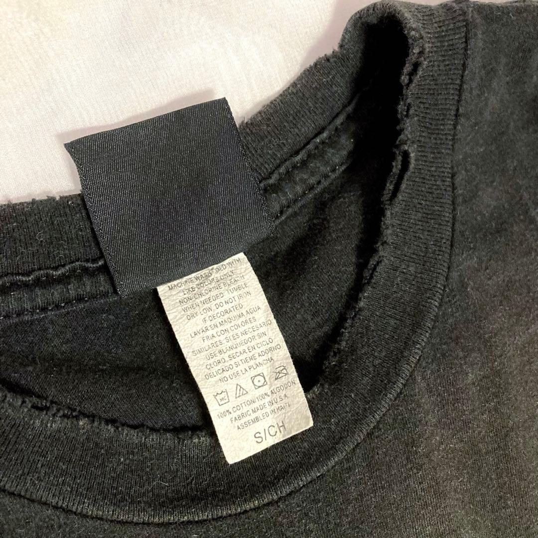 レッチリ00s ビンテージ 黒 ロゴTシャツ バンドT