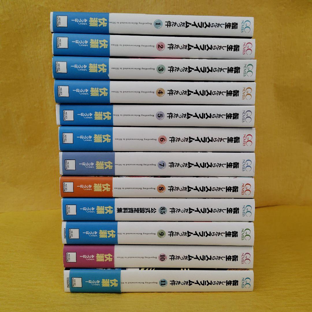 転生したらスライムだった件　1〜23(完結)8.5＋13.5巻　計25冊