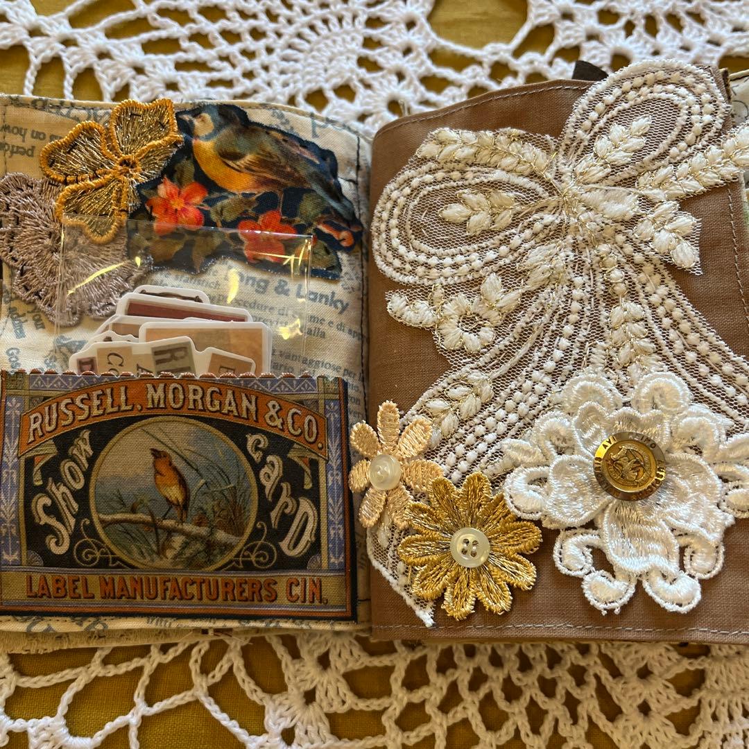 ファブリックジャンクジャーナル＊ヴィンテージ調 【一名様限定】