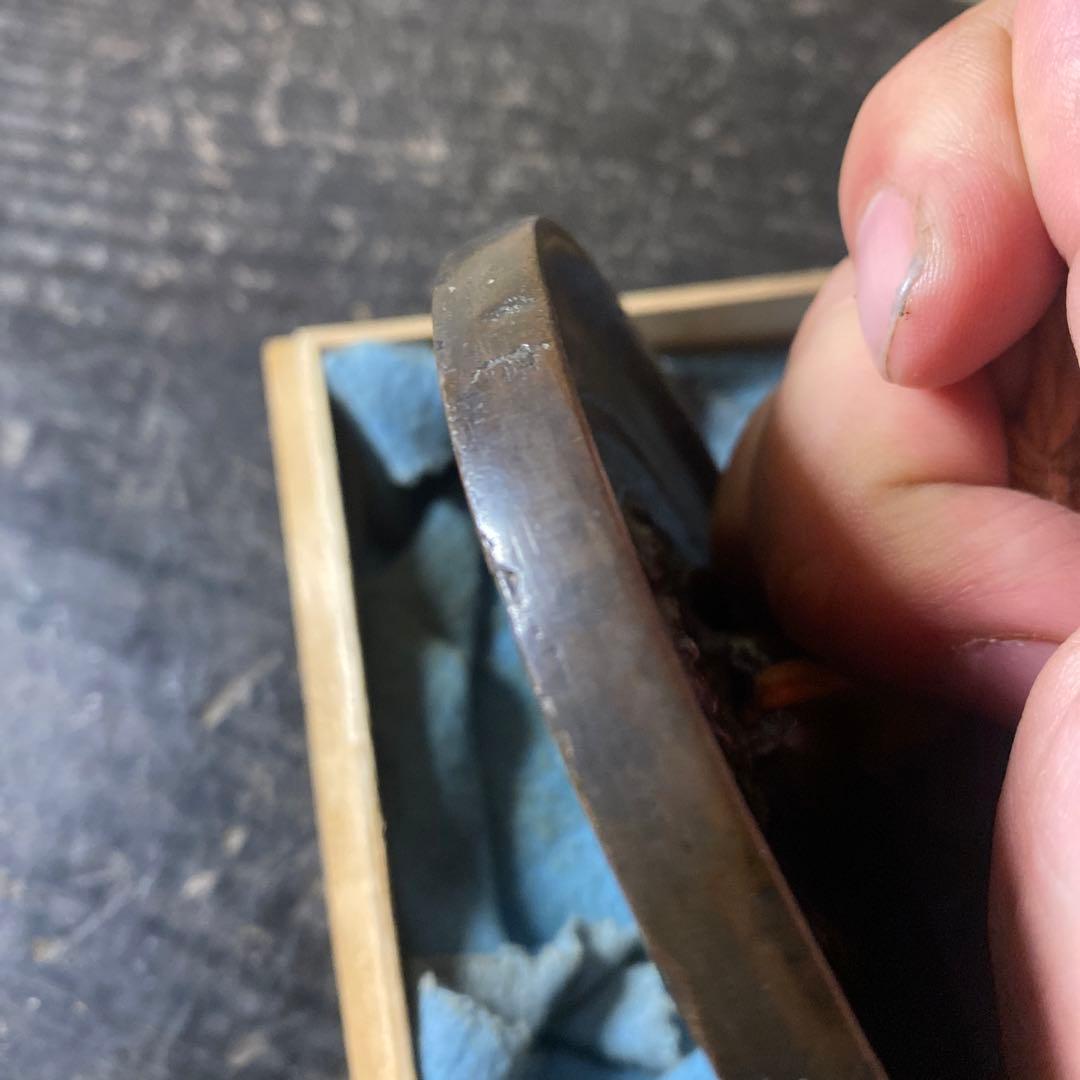 中国古鏡【桐箱付】10cm