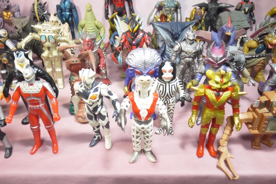 ウルトラ怪獣シリーズ　怪獣　ソフビ　55体