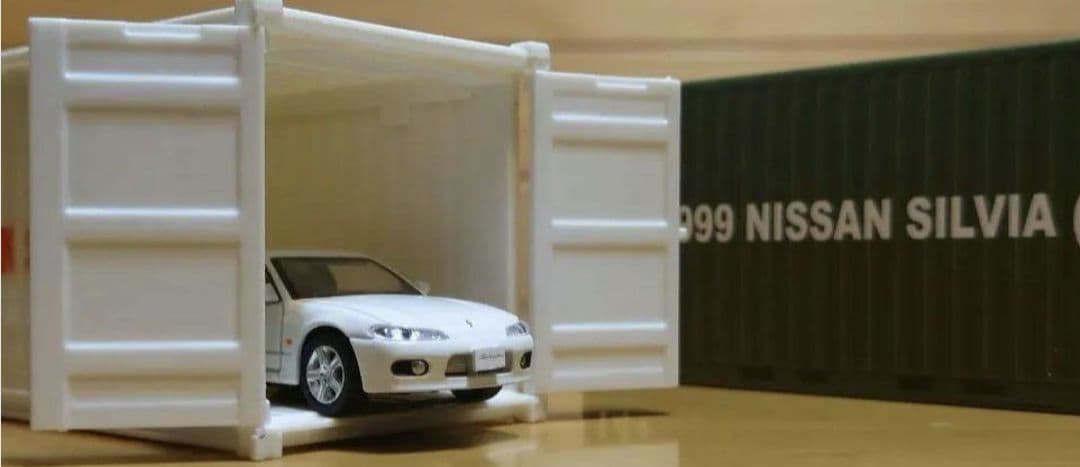 DIECAST MASTERSミニカー1/64日産シルビア S15 ホワイト新品