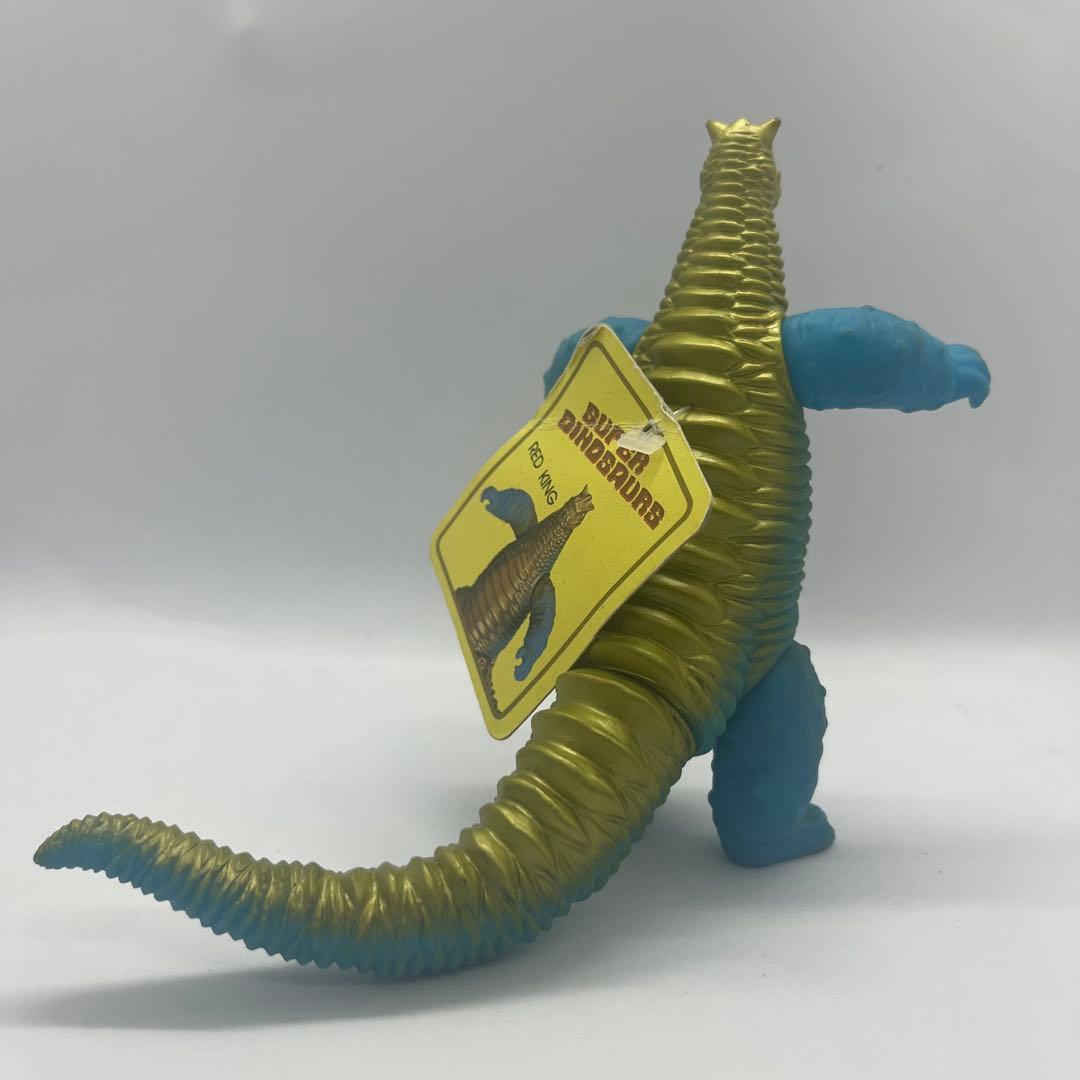 2本ツノ レッドキング パチ 怪獣 ソフビ 円谷プロ ブルマァク マルサン 当時