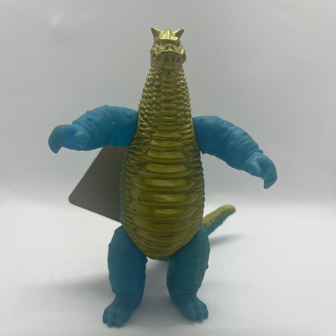 2本ツノ レッドキング パチ 怪獣 ソフビ 円谷プロ ブルマァク マルサン 当時