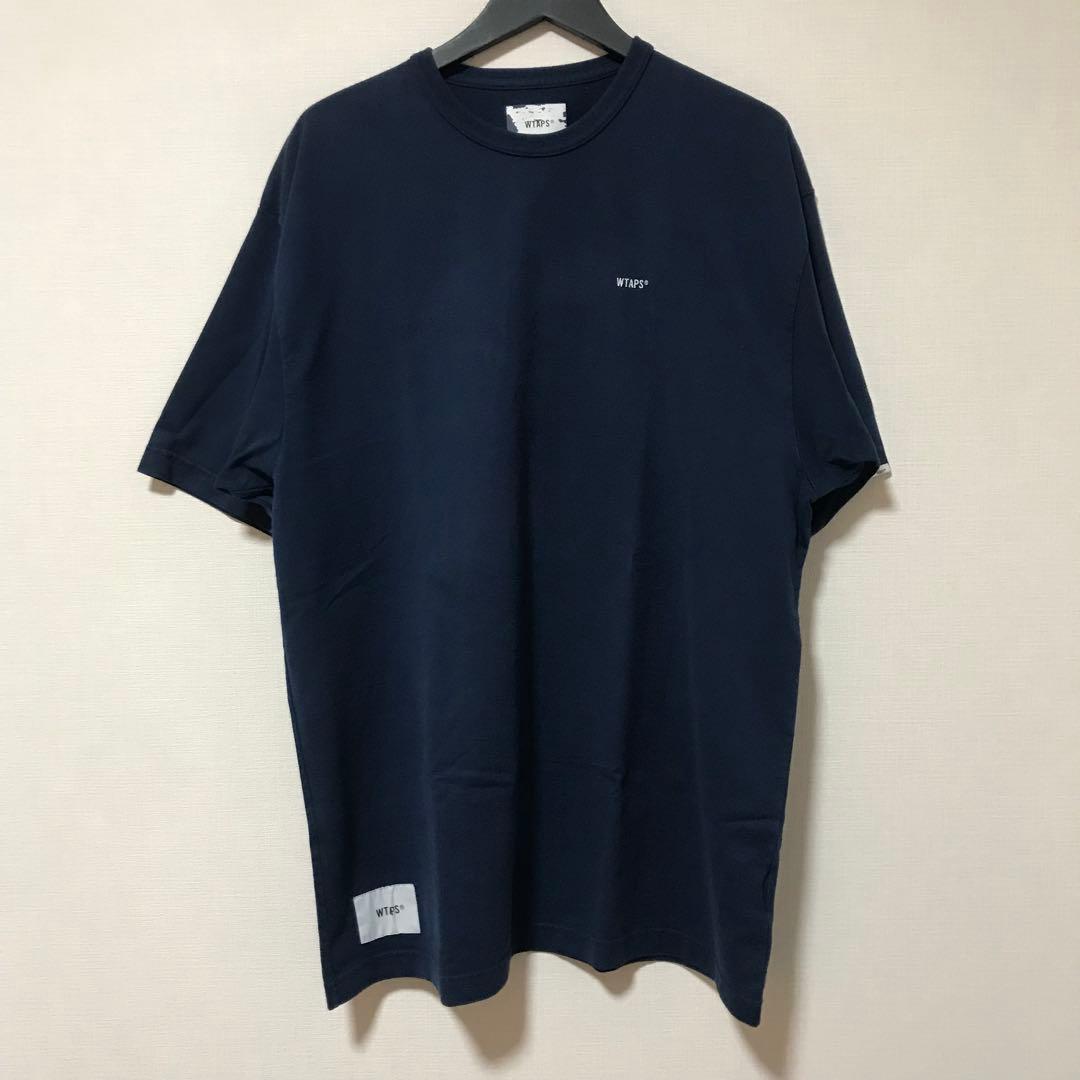 WTAPS ネイビー Tシャツ Lサイズ