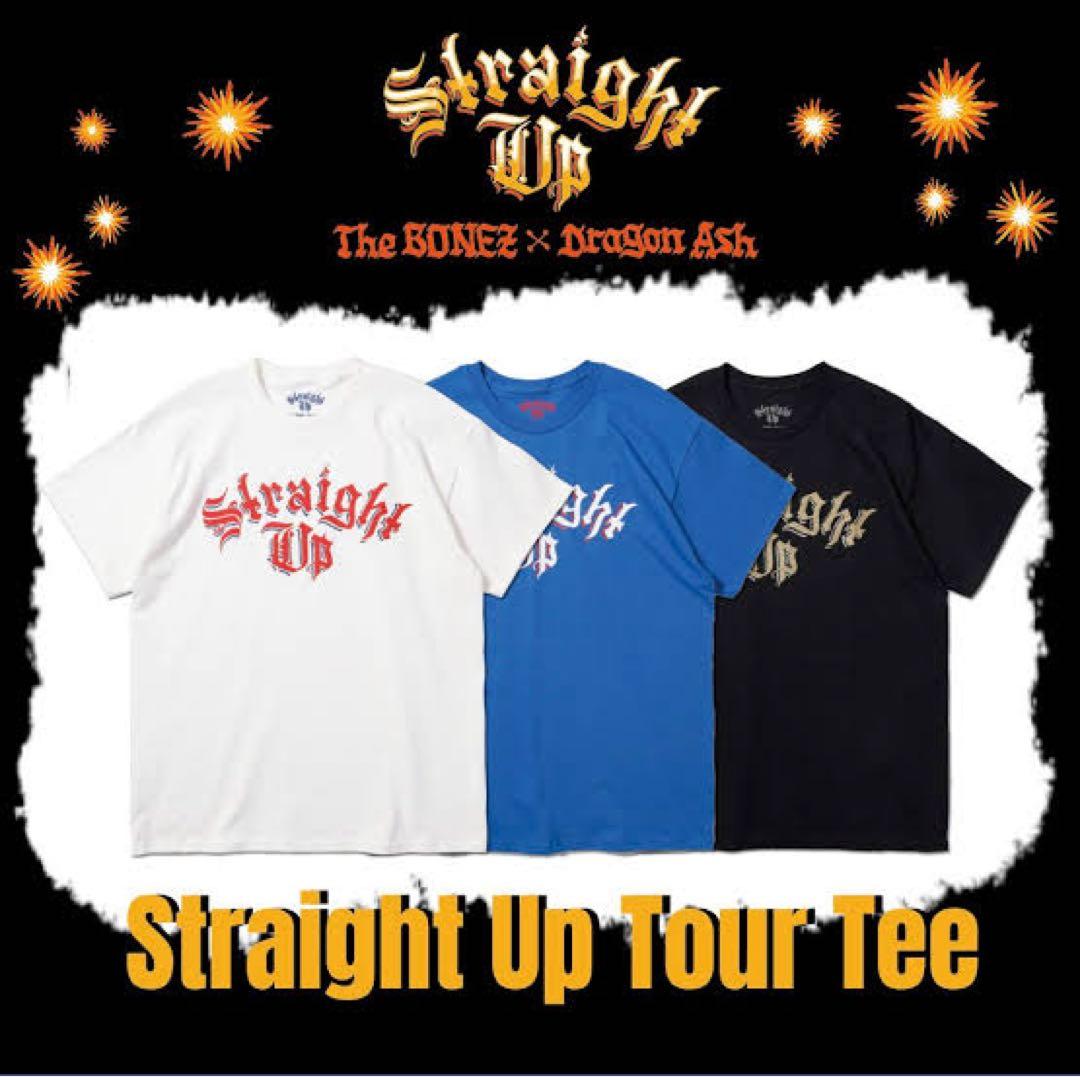 Straight Up 追加公演限定 Tシャツ M ブルー Blue