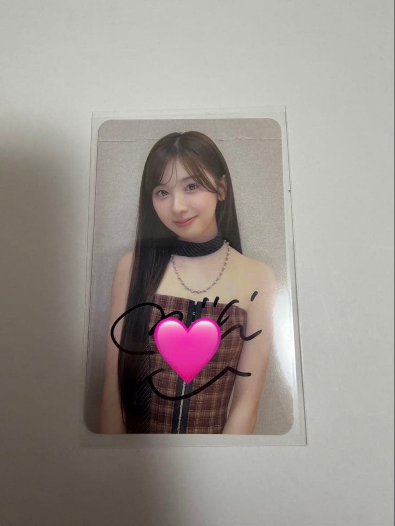 NiziU ミイヒ　直筆サイン　トレカ